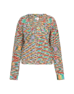 Пуловер Cardigan, цвет grün mehrfarbig Izia