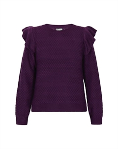 Пуловер, фиолетовый Dreimaster vintage