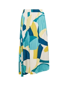 Юбка, цвет blau mehrfarbig Faina