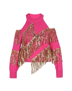 Пуловер, фуксия Faina