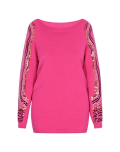 Пуловер, фуксия Faina