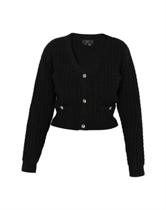Пуловер Cardigan, черный Faina