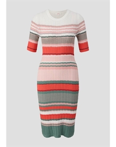 Короткое платье sOliver kurz, разноцветный S.oliver