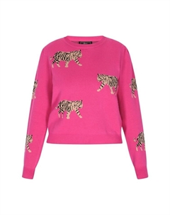 Пуловер, розовый Faina