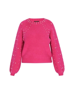 Пуловер, фуксия Faina