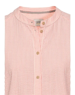 Блуза aus leichter Seersucker Baumwolle, цвет rot-weiß Camel active