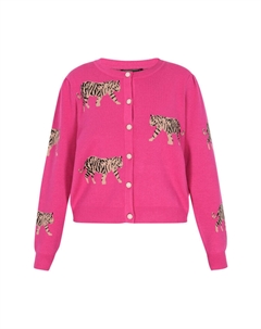 Пуловер Cardigan, розовый Faina