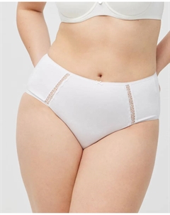 Трусики с высоким контролем и декоративным бантом, белый Ysabel mora