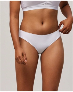 Бразильские трусики из органического хлопка, белый Ysabel mora
