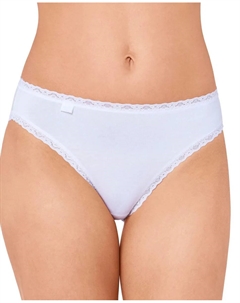 Нормальные белые женские трусики, белый Sloggi