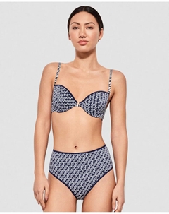 Высокие плавки бикини с принтом, мультиколор Gisela