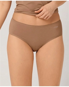 Комплект из 2 классических кружевных трусиков, бежевый Sloggi