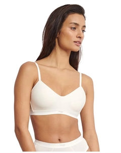 Бюстгальтер без косточек, белый Sloggi