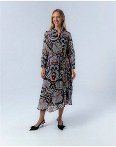 Платье Натальи с пайетками, мультиколор Niza