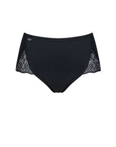 Набор из двух белых женских трусиков, черный Sloggi