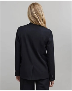 Костюм женский пиджак с карманами, черный Ikks