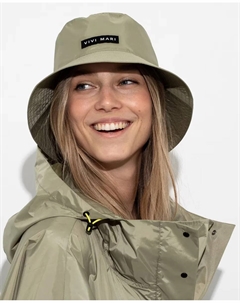 Дождевик с фирменными деталями, светло-зеленый Vivi mari