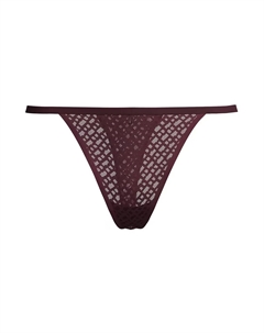 Трусики-стринги с эластичным поясом, черный Hugo boss