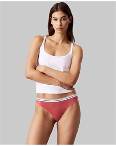 Классические трусики с современным логотипом, розовый Calvin klein