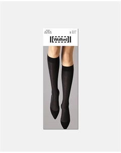 Бархатистые чулки плотностью 50 ден, черный Wolford