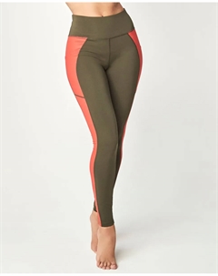 Длинные леггинсы от Pilar Rubio, цвет Verde Militar Selmark