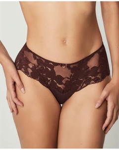 Трусики-кюлоты из цветочного кружева, бордовый Selmark