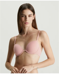 Классический бюстгальтер на косточках – Минималист, розовый Calvin klein