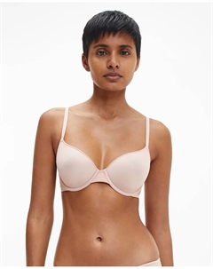Классический бюстгальтер на косточках - Sheer Marquisette, розовый Calvin klein