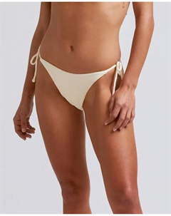 Низ бикини цвета экрю со структурой и подкладкой, цвет Crudo Robin collection