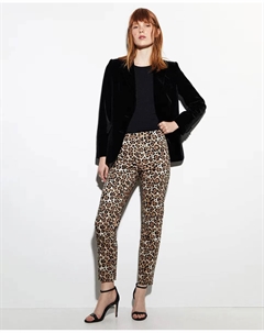 Брюки с принтом, коричневый Сфера