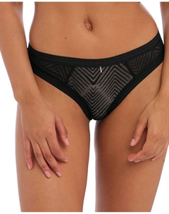 Бразильские стринги из тюля, темно-серый Freya