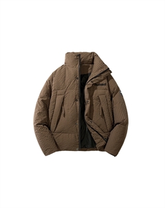 Пуховик унисекс, цвет Coffee Hummel