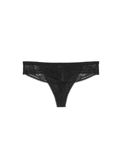 Стринги Thong Timeless Lace, черный Marc o'polo