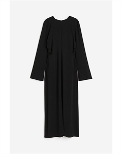 Платье Crêped, черный H&m