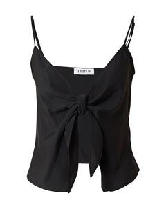 Топ на тонких бретельках Top Soraya, черный Edited