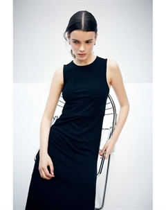 Платье для кормящих мам в рубчик, черный H&m