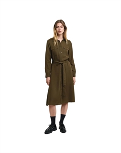 Платье 4503351 midi, зеленый Gant