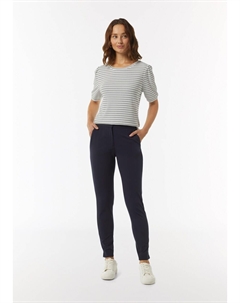 Рубашка, темно-синий/светло-синий Comma,