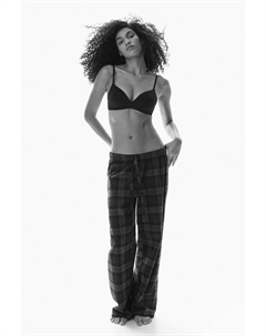 Хлопковые пижамные штаны, синий H&m