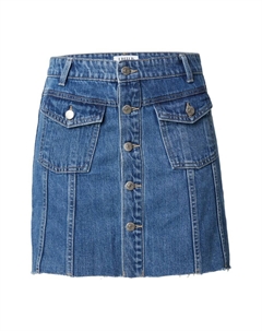 Юбка мини Skirt Silja, синий Edited