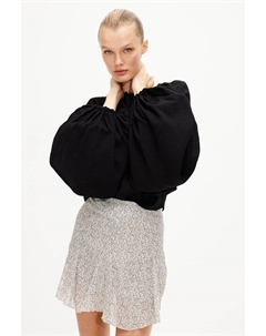 Расклешенная мини юбка, бежевый H&m