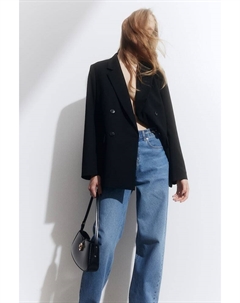 Зауженные джинсы с цепочкой, синий H&m