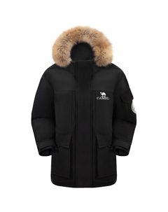 Теплая флисовая куртка-пуховик унисекс, цвет Iridescent White Camel