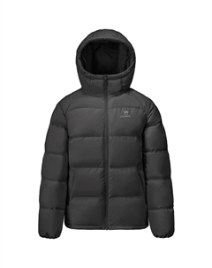 Теплая флисовая куртка-пуховик унисекс, цвет Phantom Black Camel