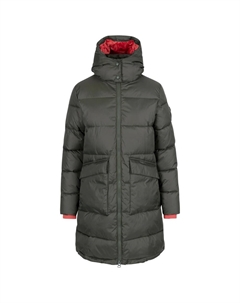 Куртка parkview длинная для повседневного использования, фиолетовый Trespass