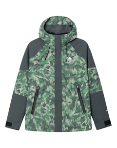 Ветровка для всех погодных условий унисекс, цвет Fallen leaves yellow camouflage/fallen leaves yellow Camel