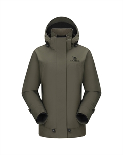 Ветровки женские всепогодные, темно-оливковый Camel