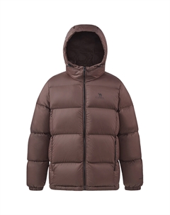 Пуховик унисекс, цвет Light Smoke Gray Camel