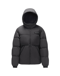 Пуховик унисекс, цвет Phantom Black Camel