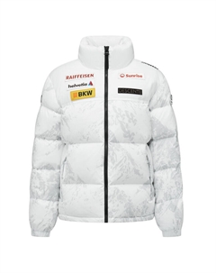 SKI STYLE Пуховик унисекс, цвет Wolf King White Descente